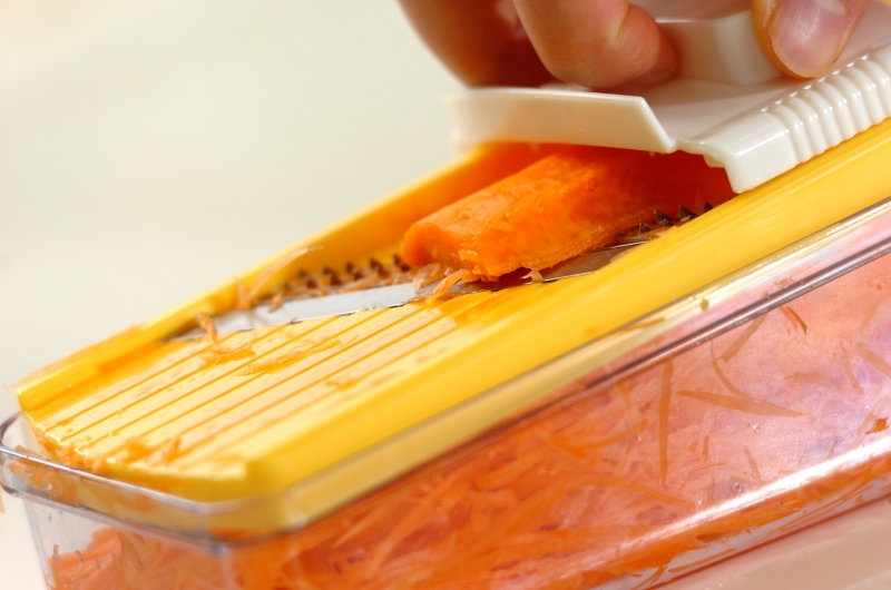 キャロットラぺの下準備1