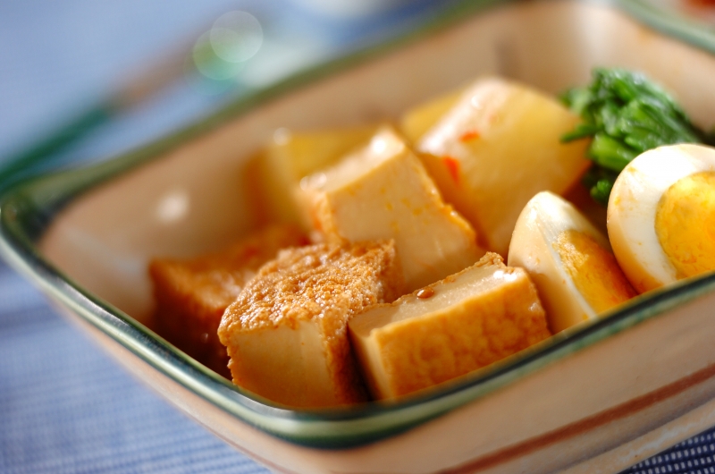 大根と厚揚げのうま煮