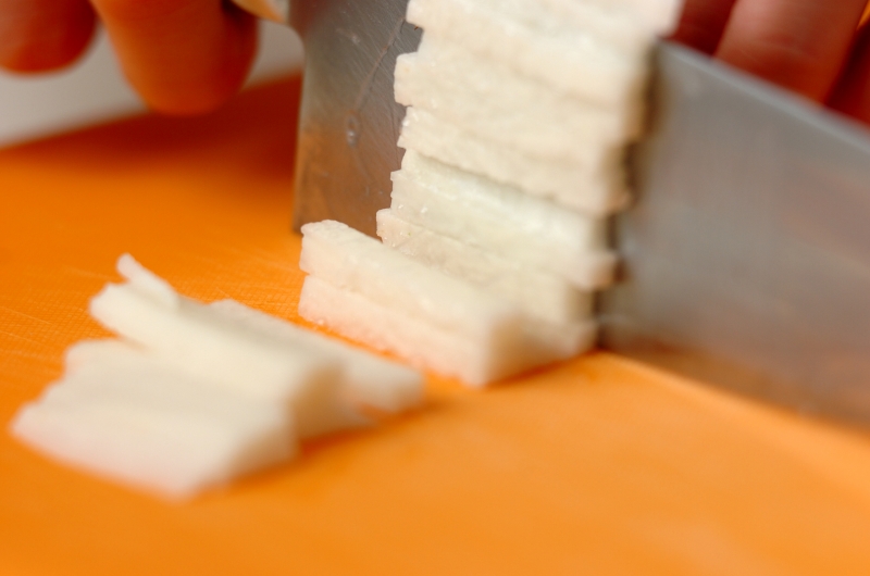 長芋の梅ダレ和えの作り方2