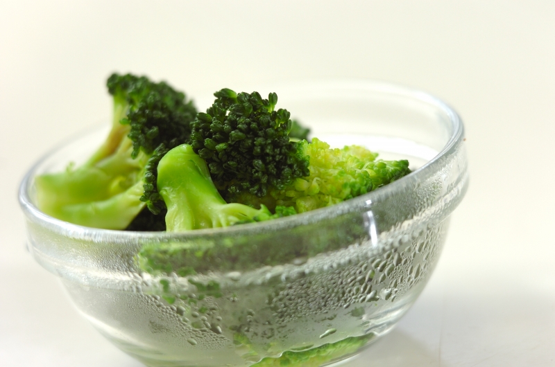 ブロッコリー明太和えの下準備1