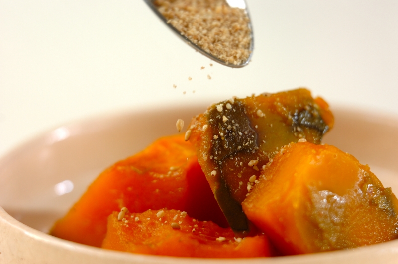 カボチャの煮物の作り方3