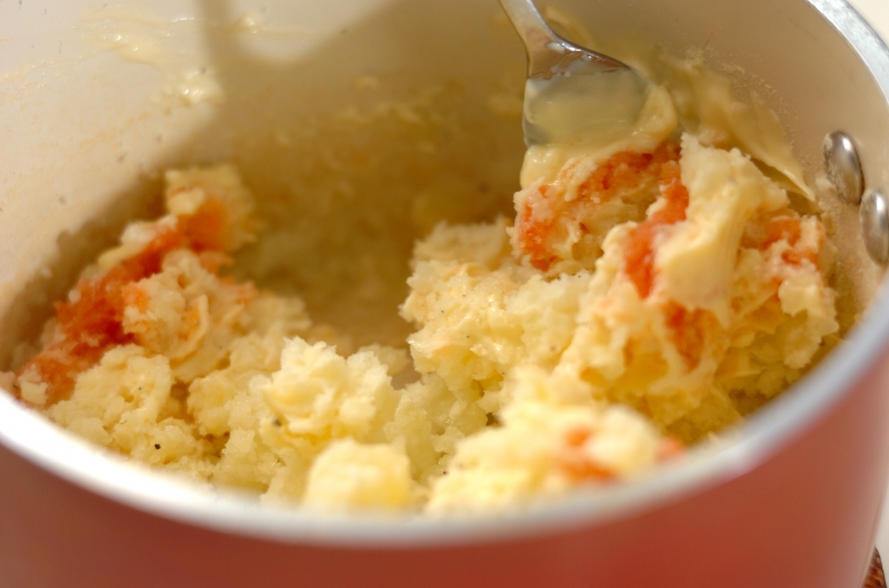 タラコポテトのチーズ焼きの作り方3