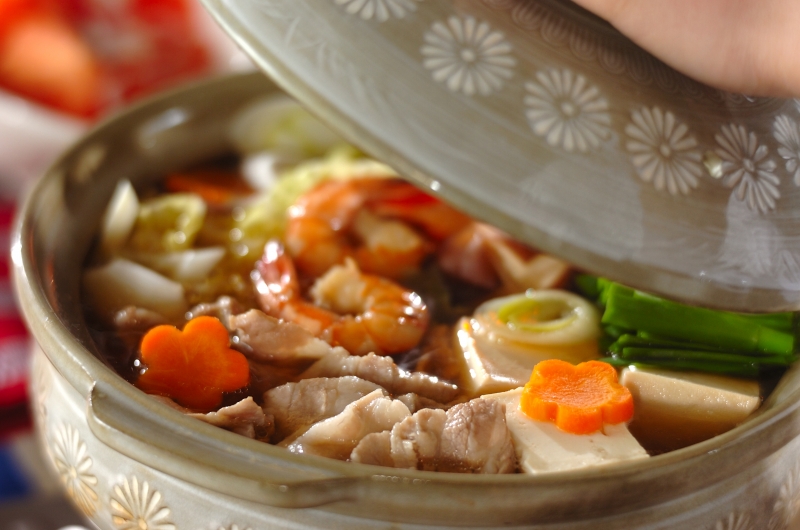 豚バラ鍋の作り方1