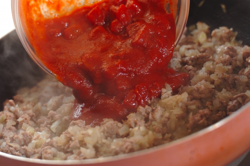 スパイシーミートライスの作り方2