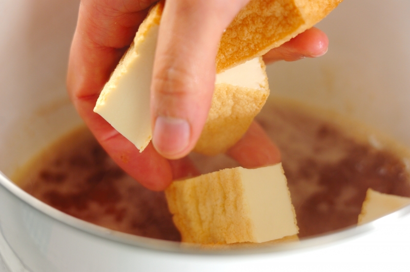 めんつゆで簡単しみしみ！厚揚げの煮びたし by 金丸 利恵さんの作り方2