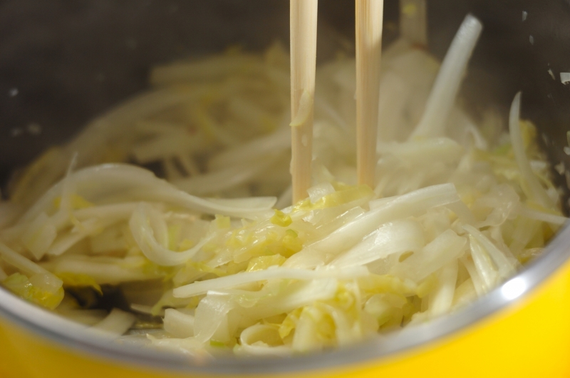 揚げ魚の白菜あんかけショウガ風味の作り方1