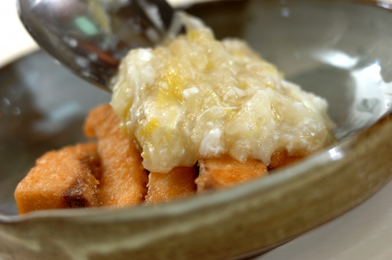 揚げ魚の白菜あんかけショウガ風味の作り方5