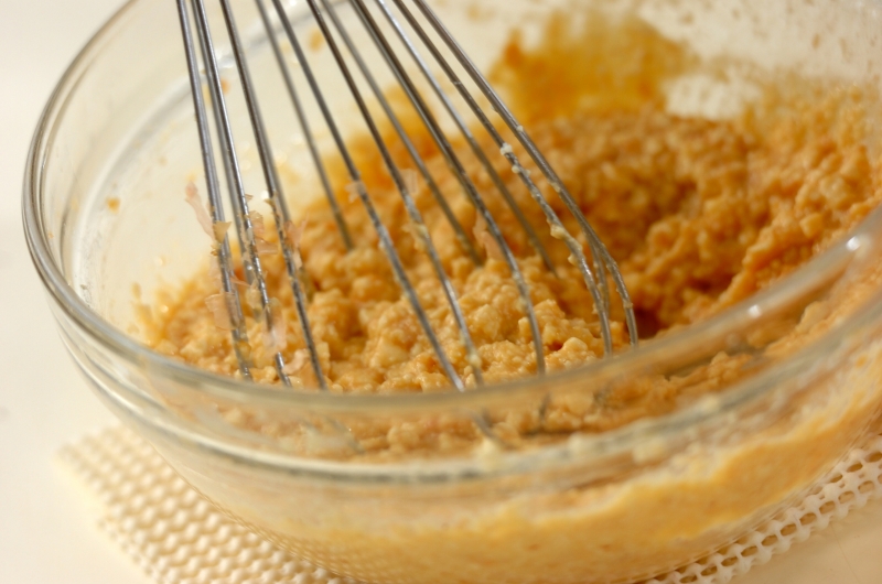 豆腐の簡単つくね焼きの作り方2