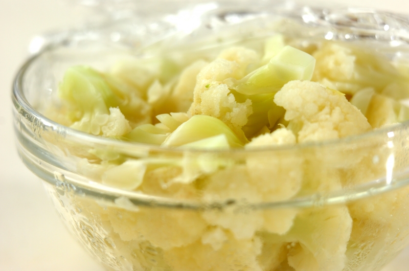 カリフラワーのナムルの作り方1