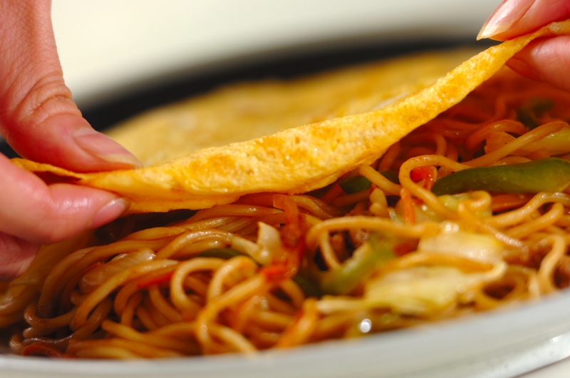 オムそばの作り方5