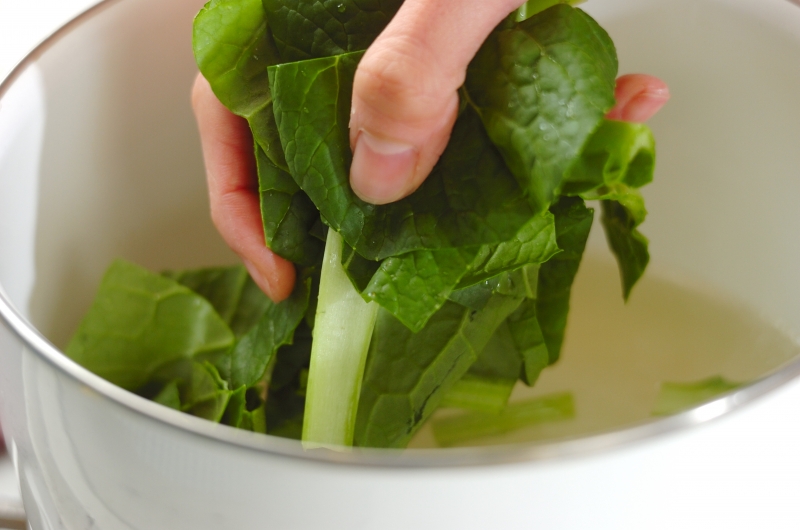 かき玉スープの作り方1