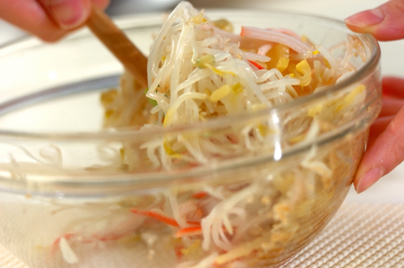 モヤシのナムルの作り方1