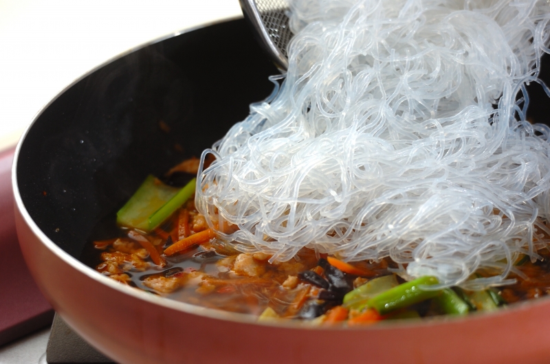 ご飯がすすむ！ピリ辛麻婆春雨の作り方3