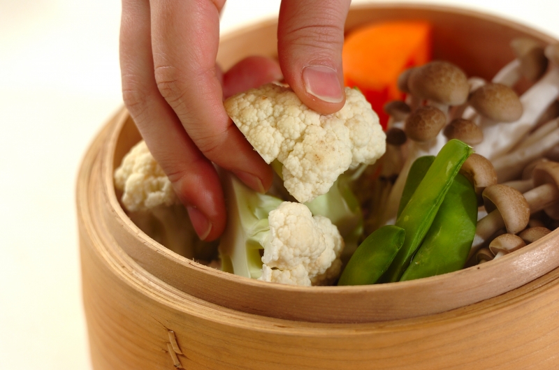 ゴマダレ温野菜の作り方1