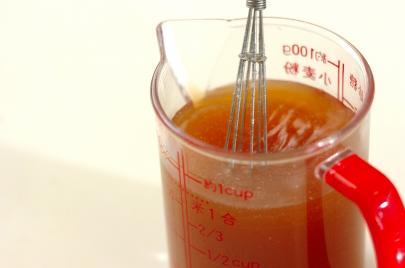 ご飯がすすむ！ピリ辛麻婆春雨の下準備2