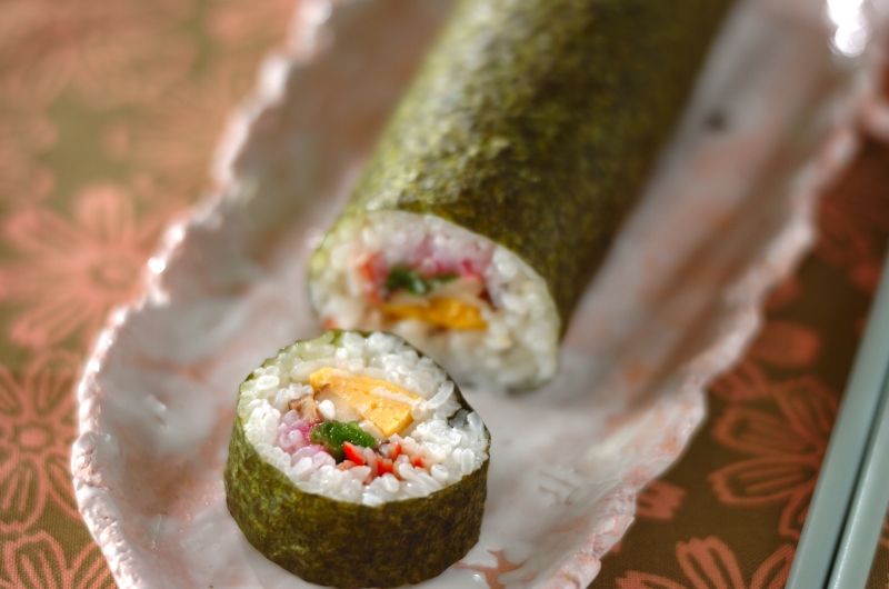 市販品活用で簡単！恵方巻き