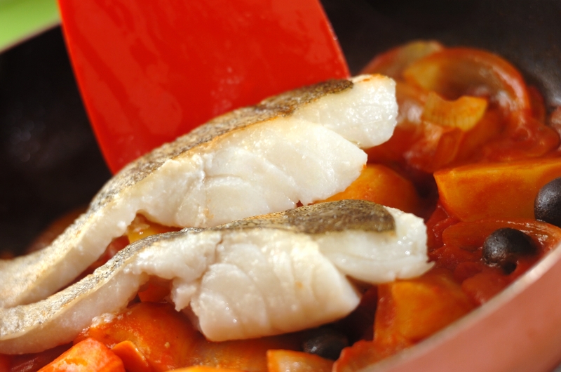 タラとジャガイモのトマト煮の作り方3