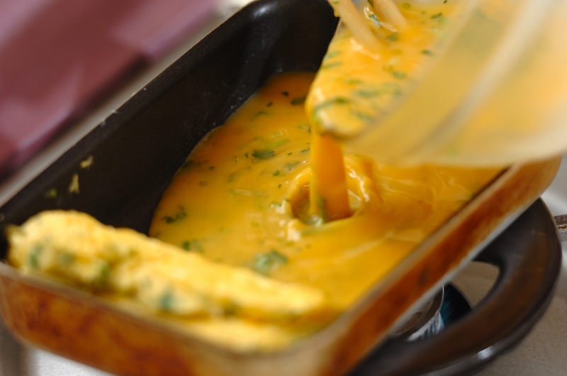 厚焼き卵の作り方3