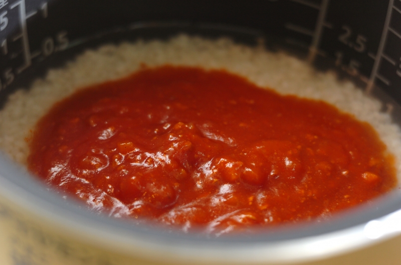 余ったミートソースもOK！炊き込みご飯にアレンジの作り方1