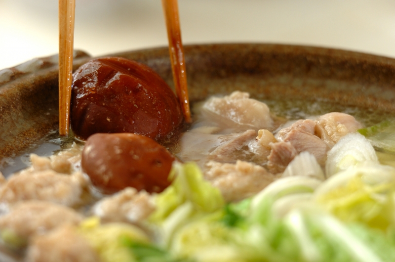 鶏鍋の作り方3