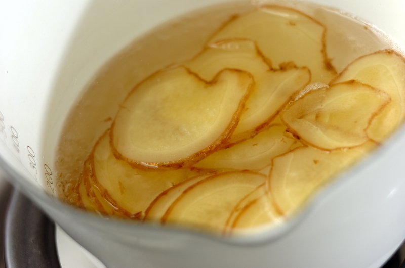 ホットジンジャーの作り方1