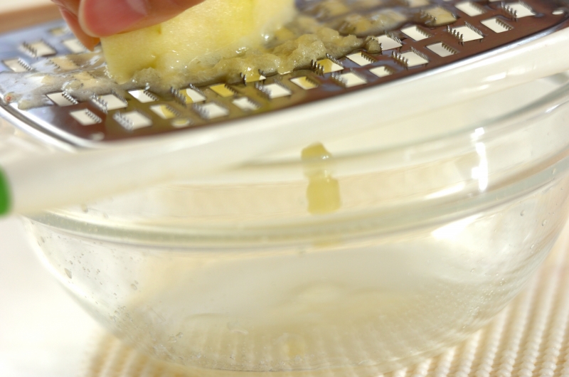 アップルシャーベットの作り方1