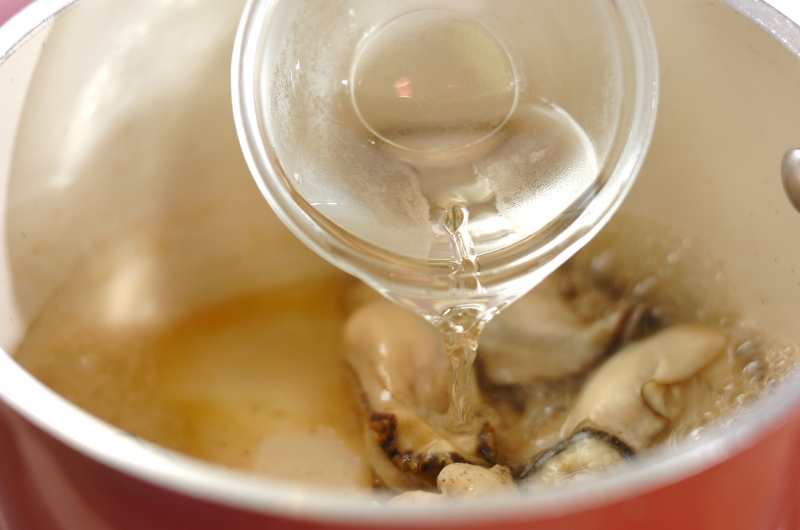 カキの佃煮の作り方2