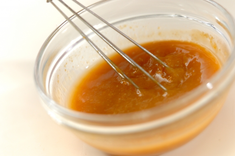 アスパラガスの酢みそがけの下準備2