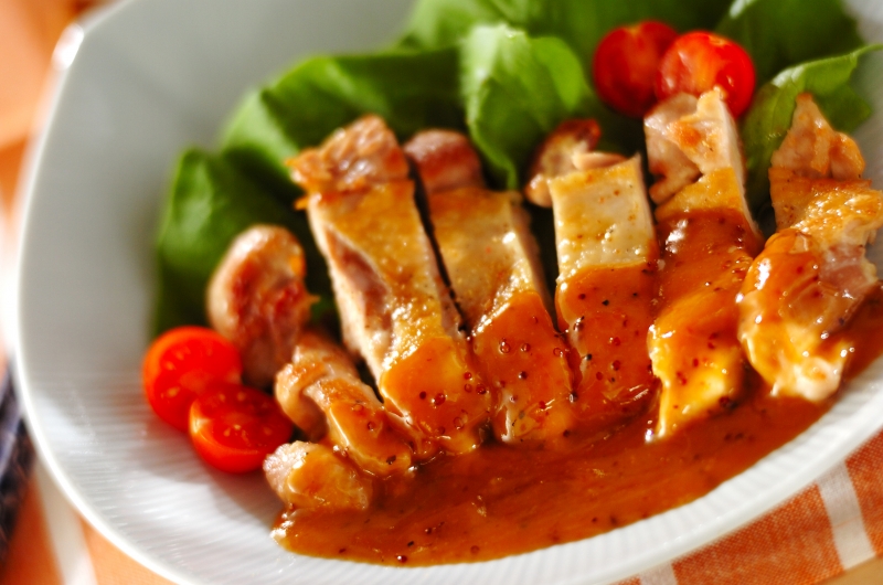 鶏肉のマヨソースソテー