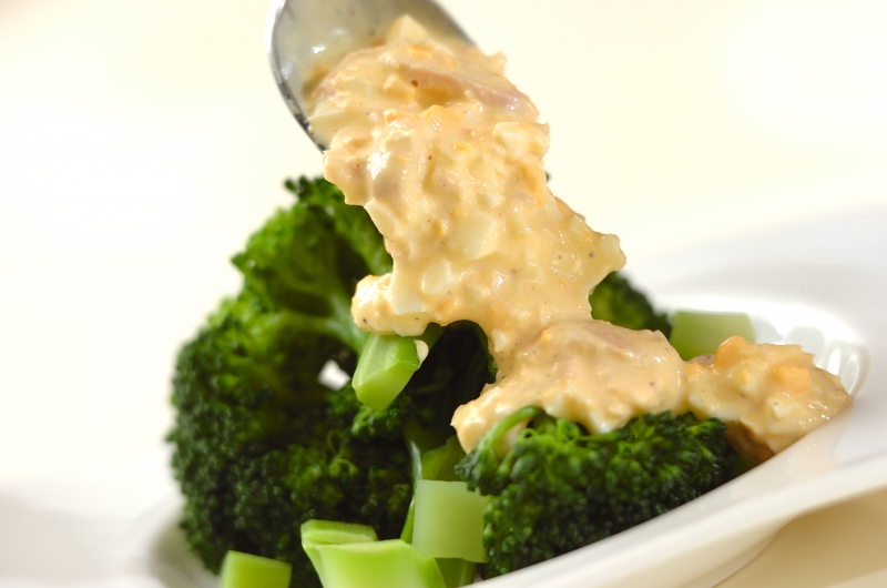 ブロッコリーのマヨサラダの作り方2
