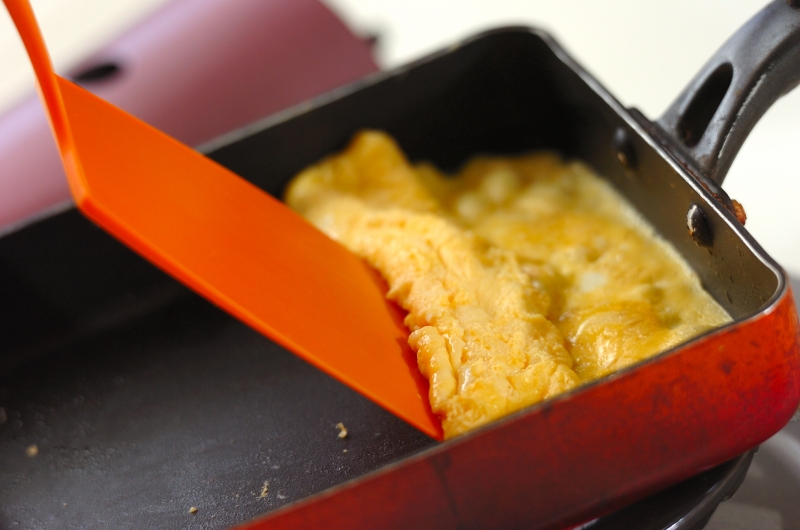 甘酒入り卵焼きの作り方1