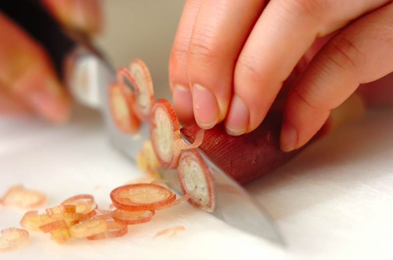 シラス丼の下準備1