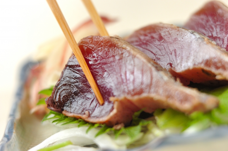 カツオのたたきの作り方1