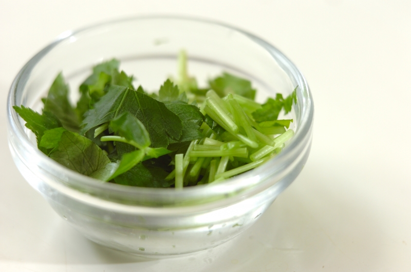 シラス入り卵焼きの下準備1