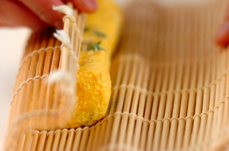 シラス入り卵焼きの作り方3