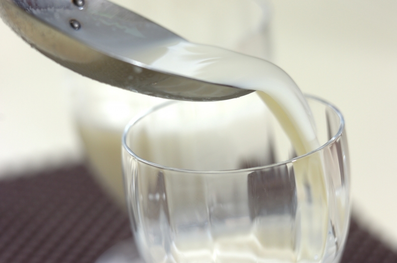 杏仁風ミルクプリンの作り方1