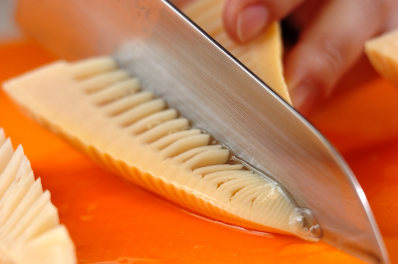 若たけ煮の下準備1