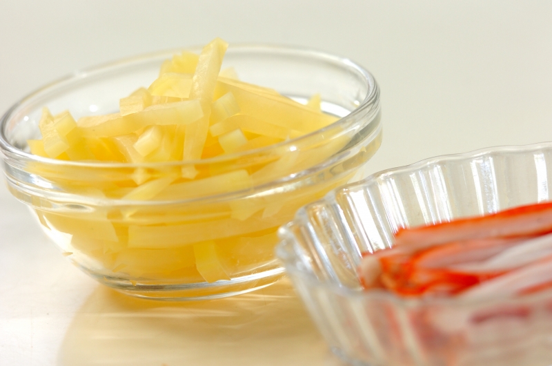 韓国のり巻き（キンパ）の下準備1