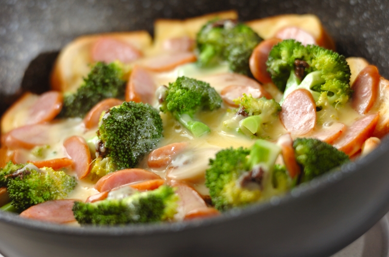 簡単フライパンキッシュの作り方2