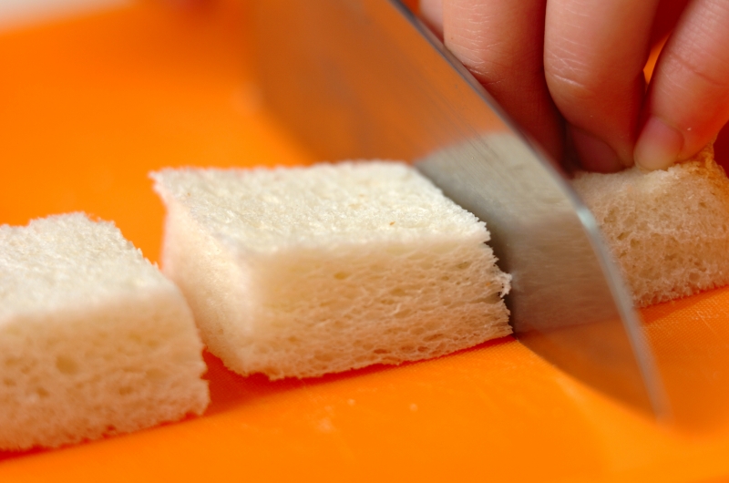 簡単フライパンキッシュの下準備1