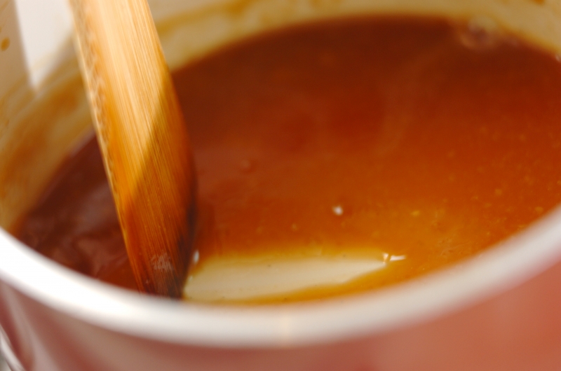 カブの葉のみそ和えの作り方1