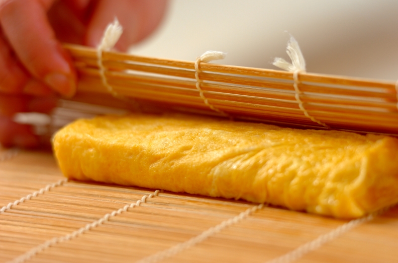 だし巻き卵のすりおろしカブ添えの作り方4