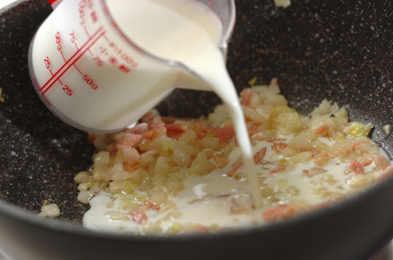 カブのミルクスープの作り方3