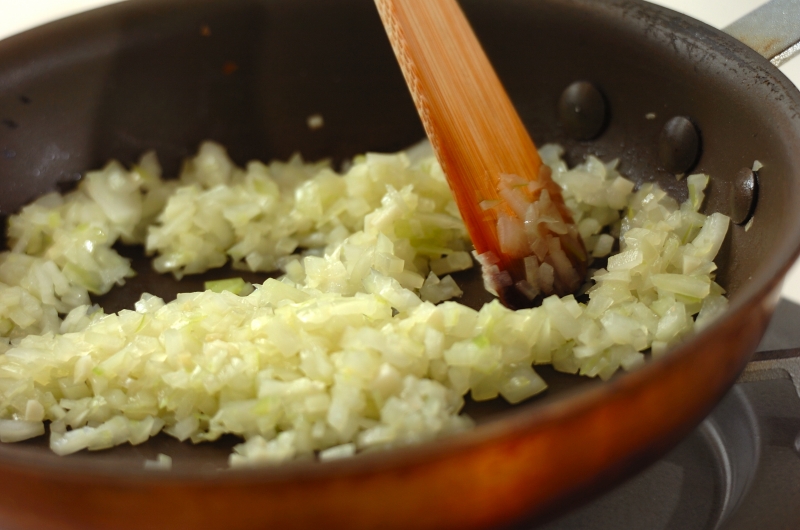 ゴボウのポタージュスープの作り方1