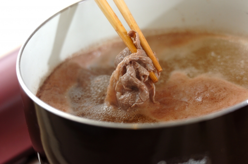 牛しゃぶのおかずサラダ玉ネギドレッシングの作り方3