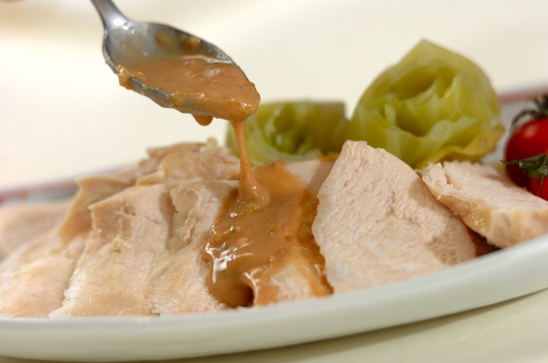 鶏胸肉の酒蒸し フライパンで簡単 しっとり柔らか by金丸 利恵さんの作り方5