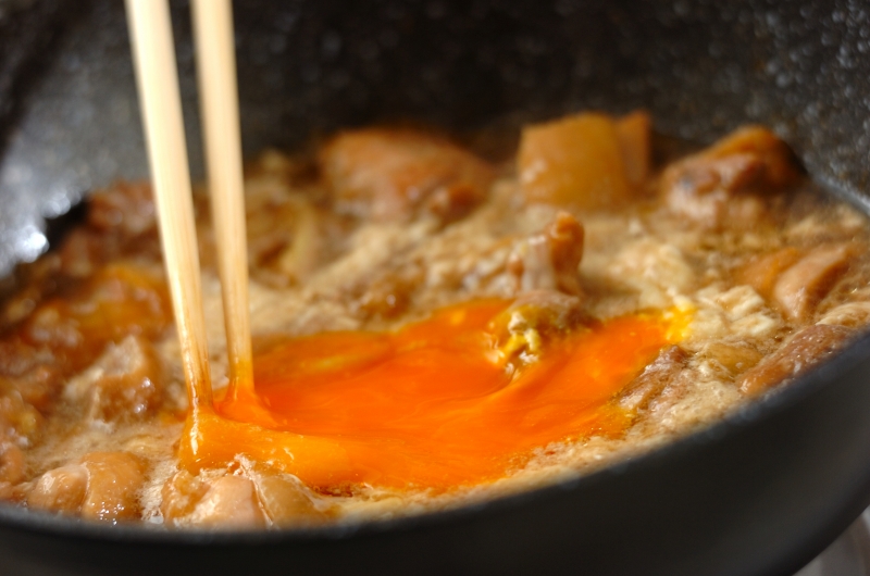 親子丼の作り方3