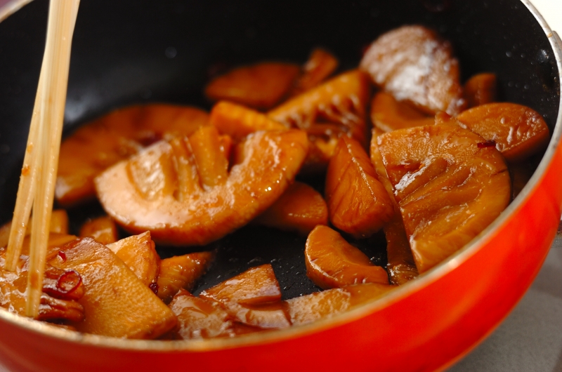 タケノコのきんぴらの作り方2