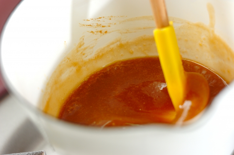 ゆで鶏のみそダレの作り方2
