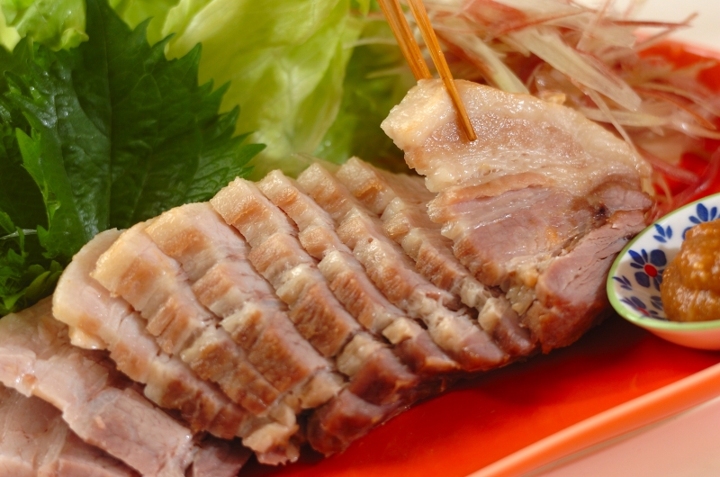 ゆで豚とニンニクみそのレタス巻き(仕込時間あり)の作り方5
